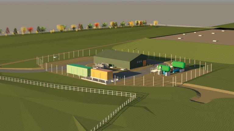 3D model of the new facility at Grafham - Courtesy of JN Bentley Ltd