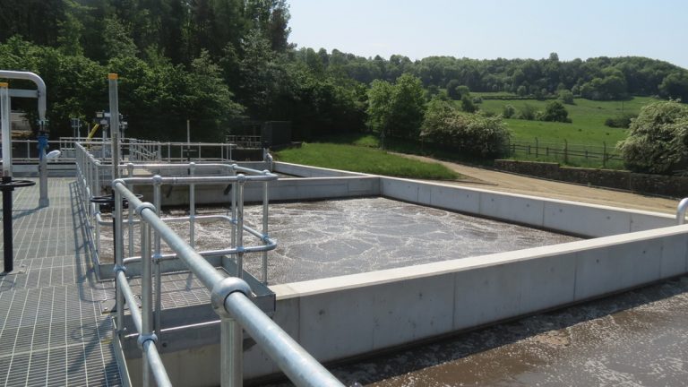 The ASP treats wastewater from a population of 10,000 - Courtesy MWH Treatment