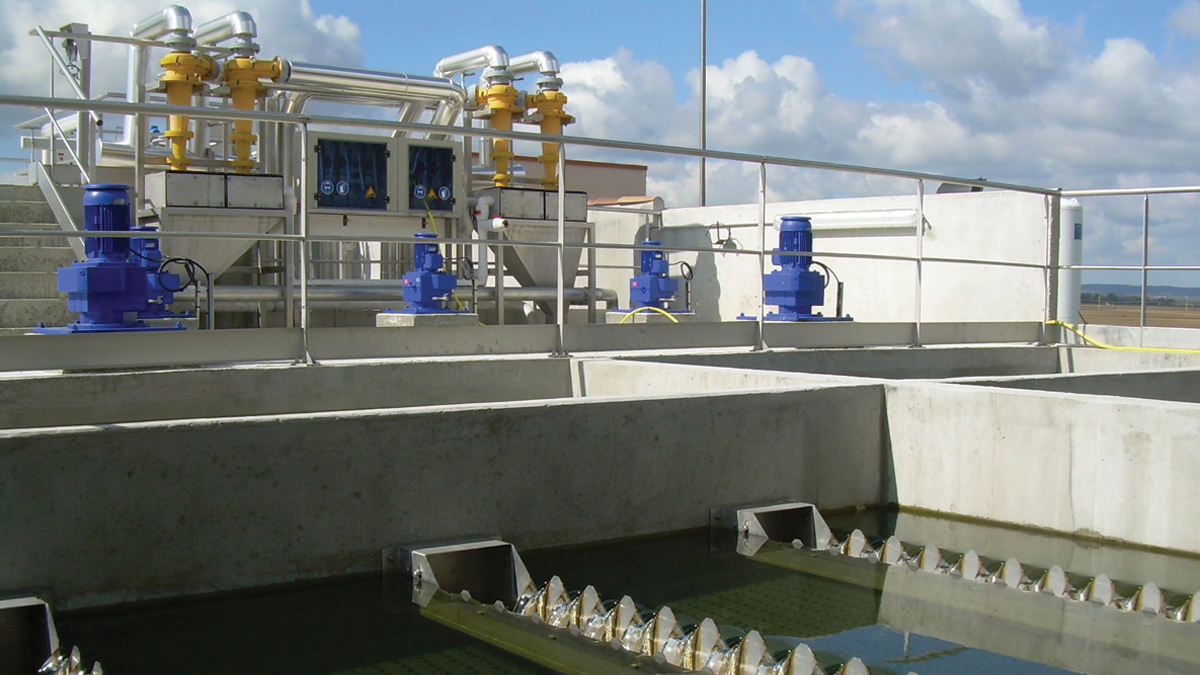 Example of an Actiflo® plant - Courtesy of Veolia Water Technologies