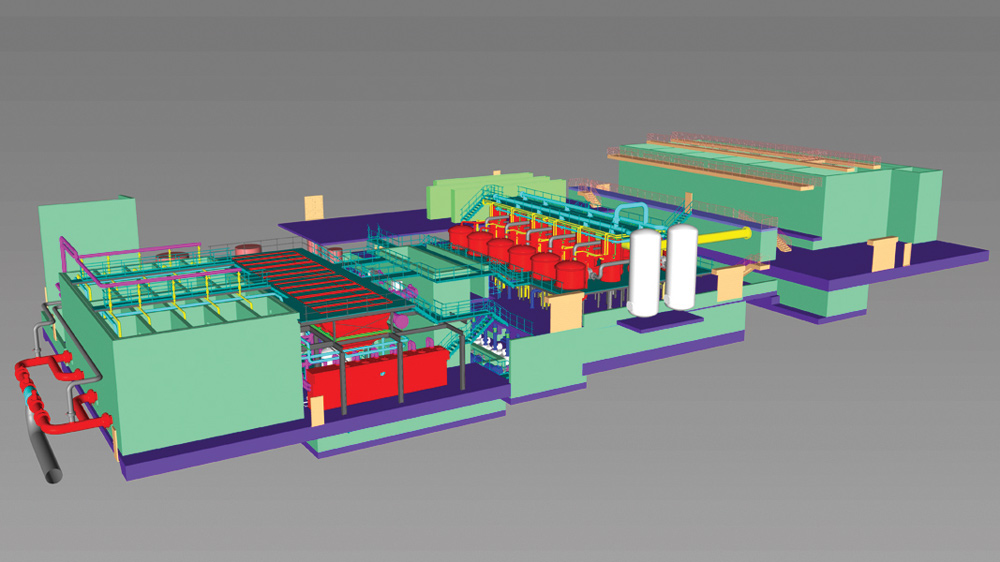 Current 3D Model - Courtesy of South West Water