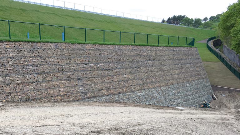 Earnsdale berm - Courtesy of United Utilities