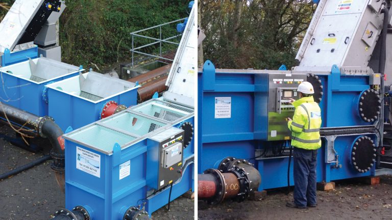 (left) Manual handrake tanks provide further level of protection and (right) Telemetry linked control panels - Courtesy of M&N Electrical & Mechanical Services Ltd