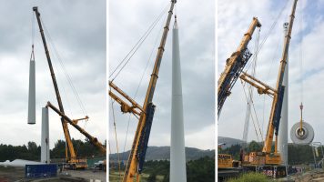 Swansea Bay WwTW Wind Turbine (2017)