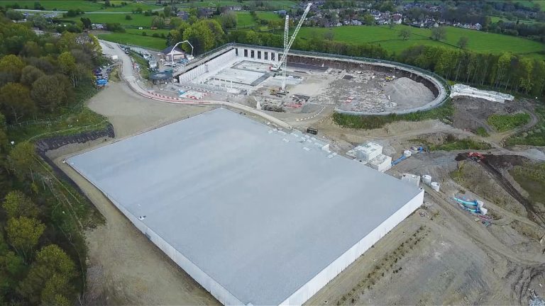 Aerial photographs showing completed Phase 1 and Phase 2 under construction - Courtesy of Laing O’Rourke/NMCNomenca