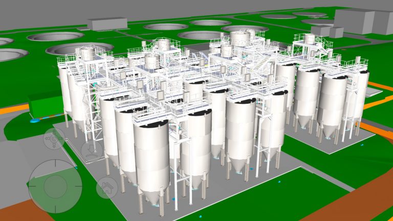 3D model of plant pre-assembly - Courtesy of @one Alliance