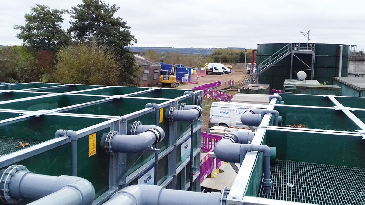 SAF units with interconnecting pipework installed - Courtesy of Barhale Ltd