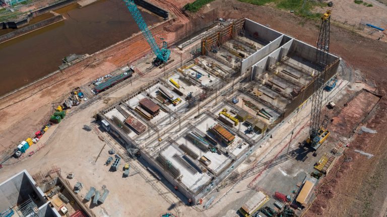 RGFs under construction - Courtesy of Severn Trent Drone Team