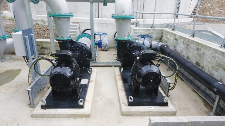 Clean backwash pumps - Courtesy of SWW Delivery Alliance H5O