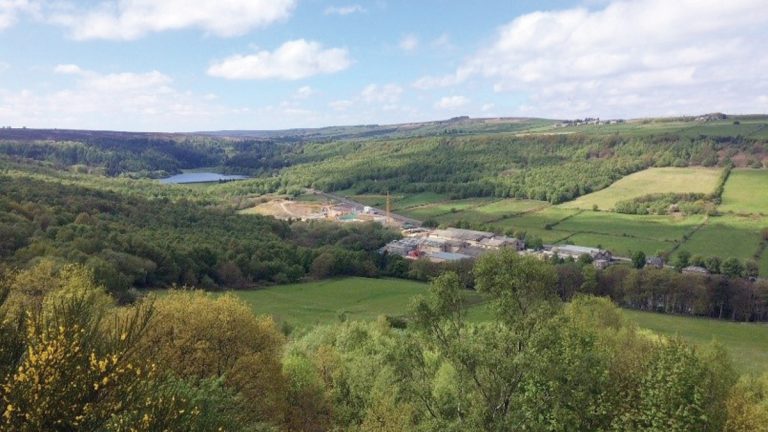 Picturesque location of the new facility at Rivelin WTW - Courtesy of MMB