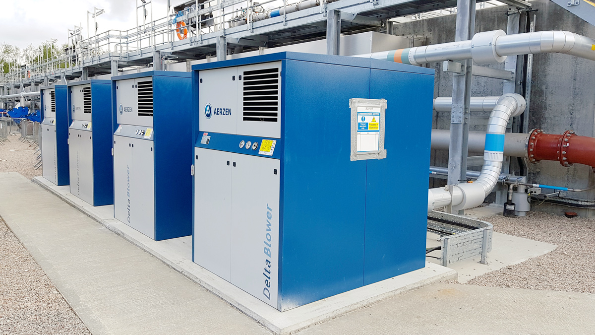 Positive displacement blowers - Courtesy of EPS Group