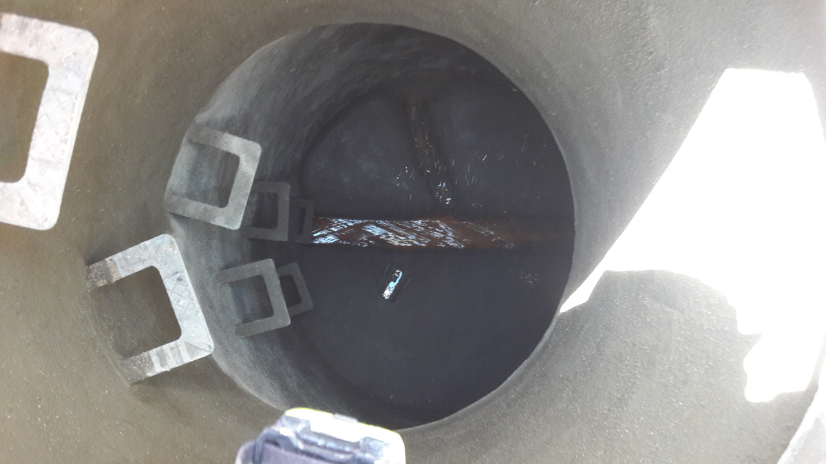 Example of manhole sealing works - Courtesy of Galliford Try