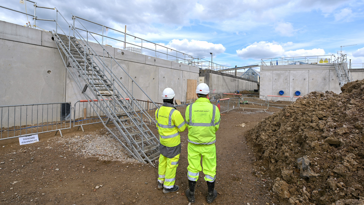 The expansion will make the site capable of treating 68 million litres of water per day - Courtesy of South East Water