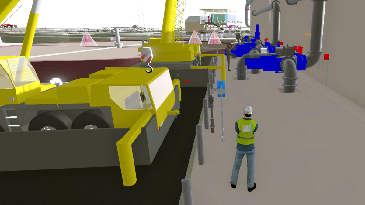 Virtual reality 3D model - Courtesy of United Utilities