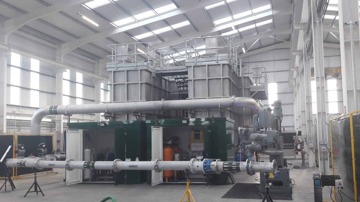 View of the main flocculation tank and DAFF block in the EPS factory - Courtesy of EPS Group