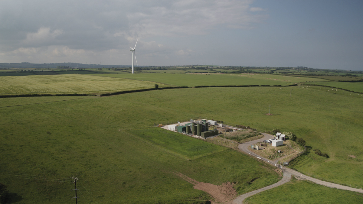 Westnewton WwTW is located in a rural landscape - Courtesy of United Utilities