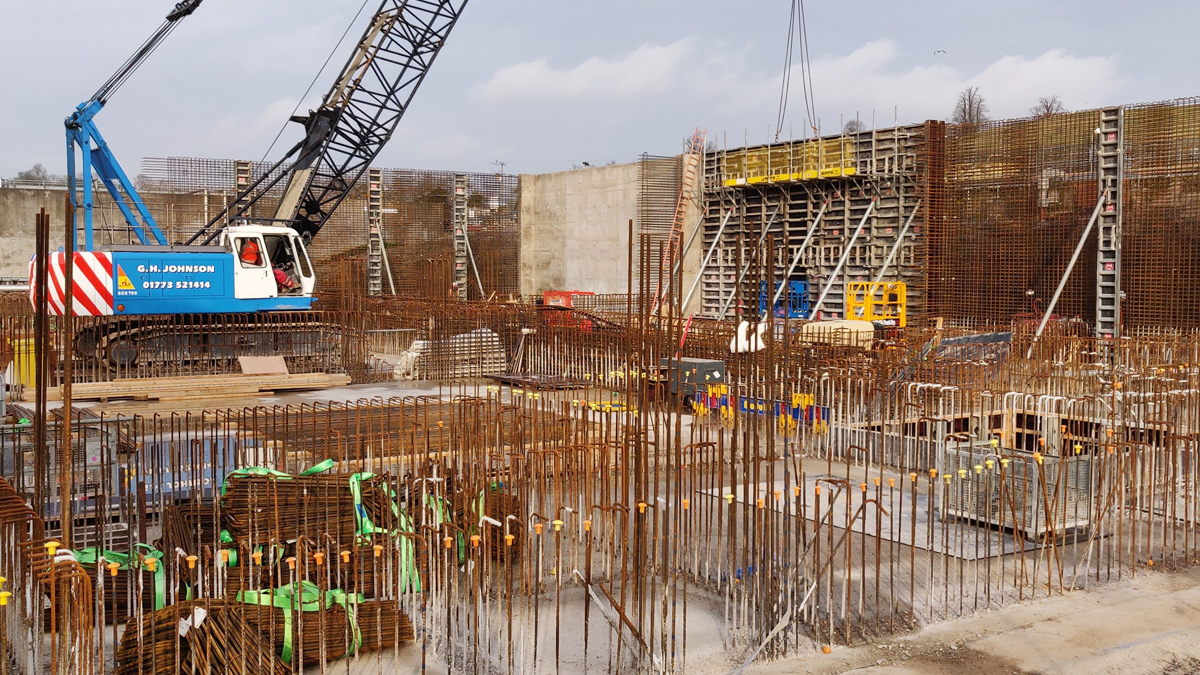 ASP and FST construction area – Courtesy of MWHT