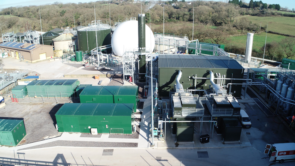 CHP gas engines integrated with the boiler house - Courtesy Welsh Water and Skanska