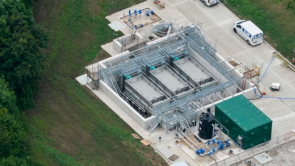 MITA tertiary treatment plant  - Courtesy of Evergreen Water Solutions