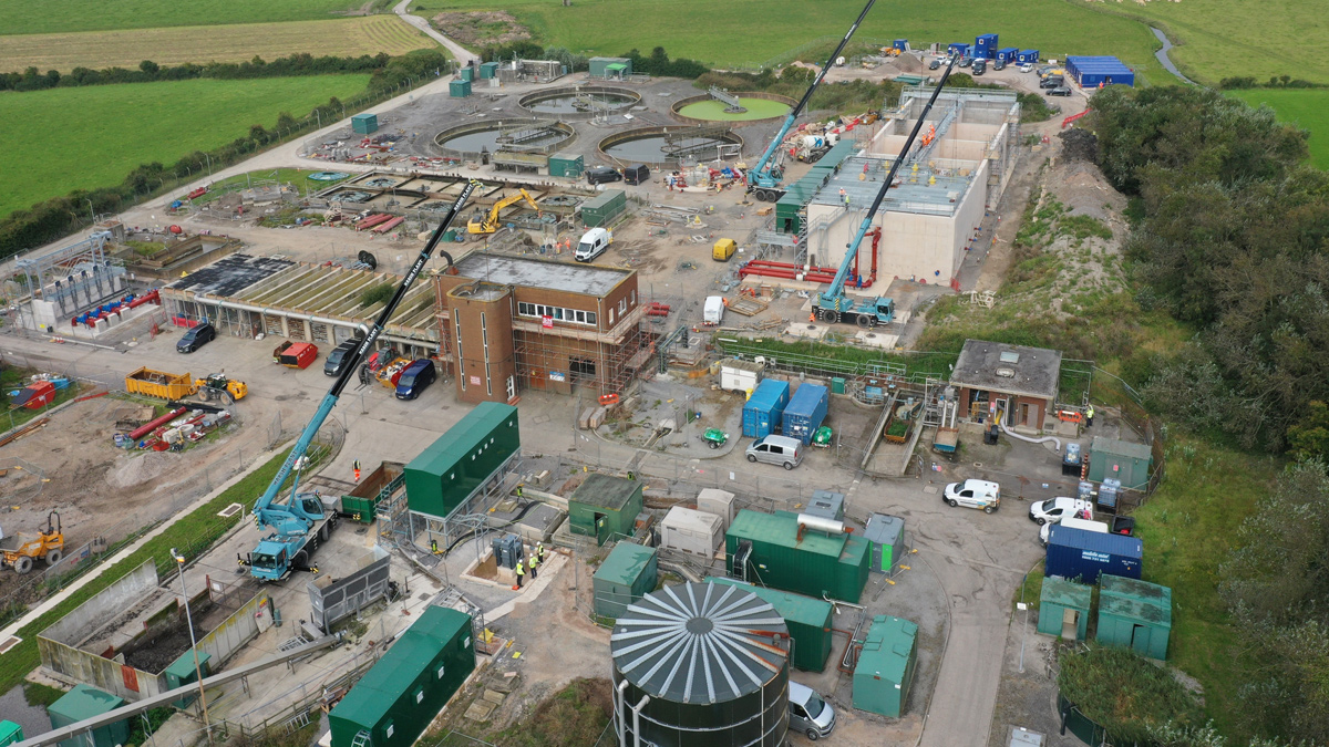 West Huntspill ASP and transformer installation activities - Courtesy of Trant Engineering