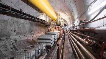 Thames Tideway Tunnel - Central Contract - Main Tunnel Primary Lining (2021)