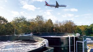 Heathrow Airport glycol removal plant - Courtesy of Veolia Water Technologies