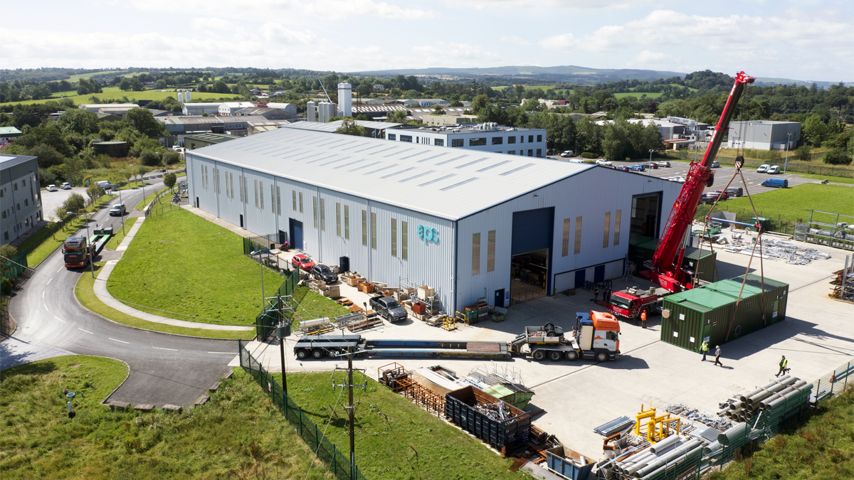 EPS factory where the modular pumping stations were constructed - Courtesy of BSG Civil Engineering Ltd