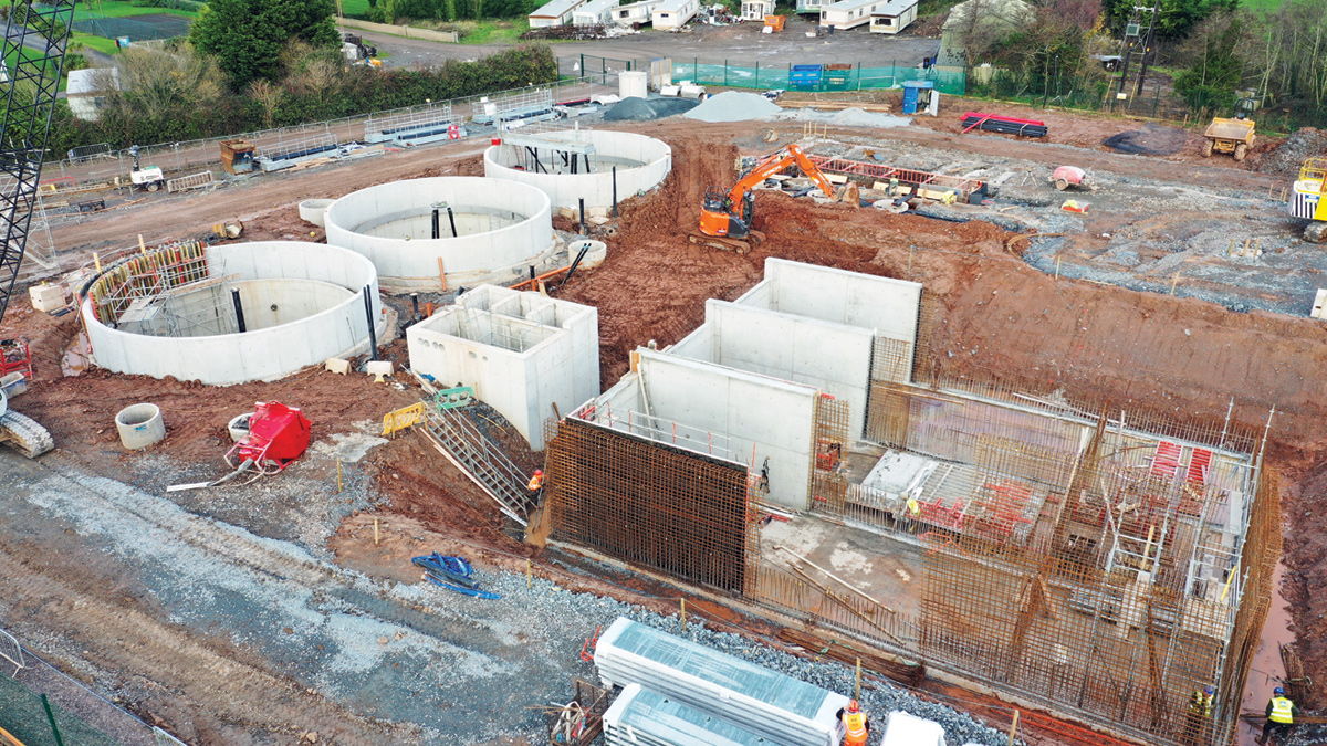 Low level structures RC concrete installation - Courtesy of BSG Civil Engineering Ltd