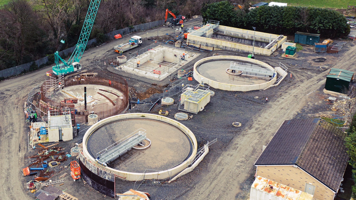 Construction progress (January 2022) - Courtesy of NI Water