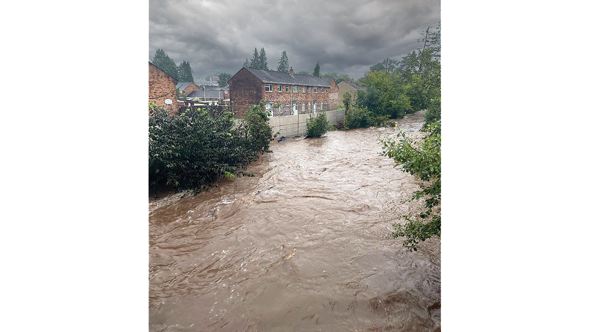 Flood event in September 2023 - Courtesy of Walters