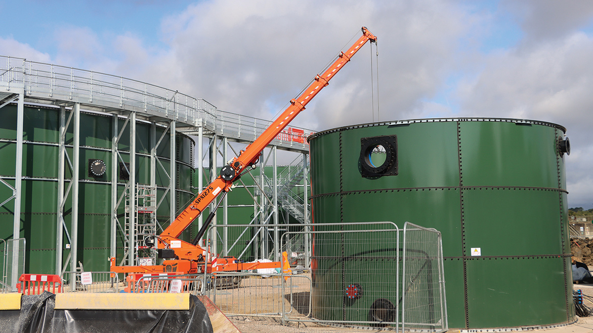 Construction of the SBR tanks - Courtesy of @one Alliance