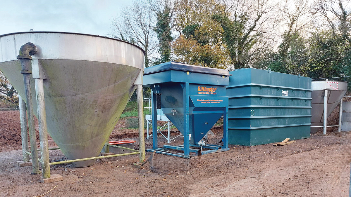 Temporary treatment plant used at Derrycrin - Courtesy of DLJ Water Ltd