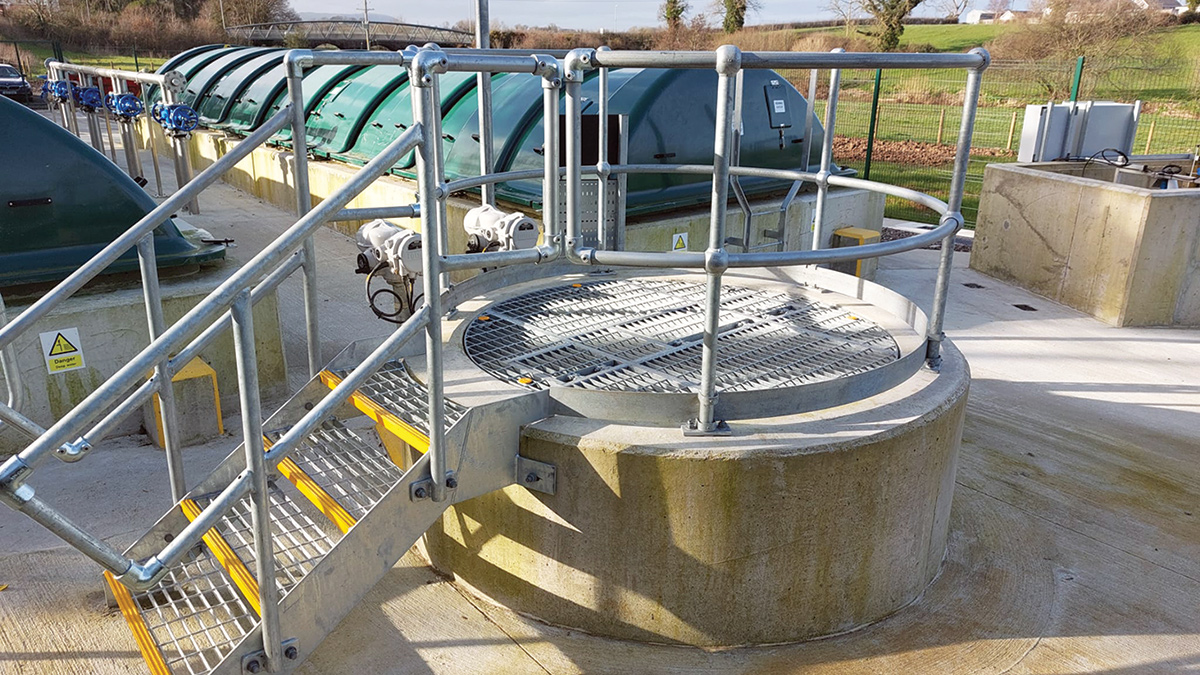 Flow split chamber - Courtesy of DLJ Water Ltd