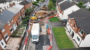 Storm separation at Millar Street - Courtesy of GEDA Construction