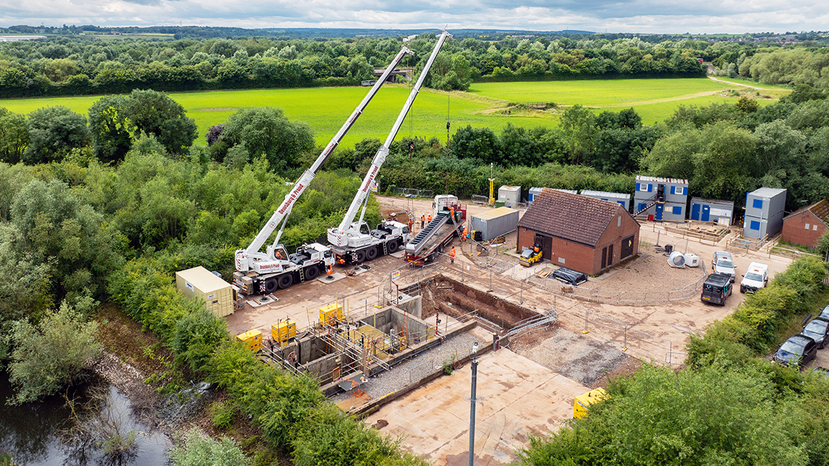 Pumping station refurbishment - Courtesy of Sky Revolution