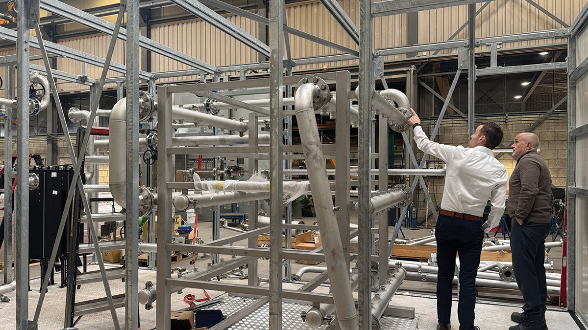 Membrane unit factory visits - Courtesy of SGN Commercial Services