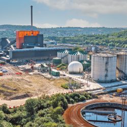 Blackburn Meadows site works underway - Courtesy of SGN Commercial Services