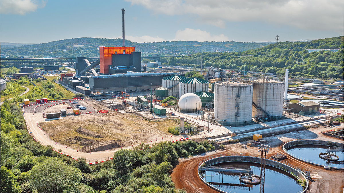 Blackburn Meadows site works underway - Courtesy of SGN Commercial Services