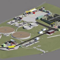 Revit model of Bidford STW - Courtesy of Mott MacDonald Bentley