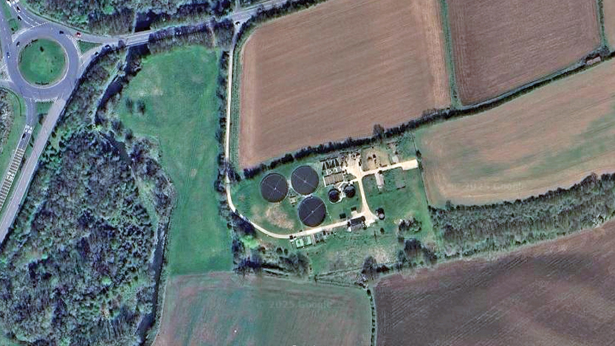Google Maps image of existing Bidford site - Courtesy of MMB
