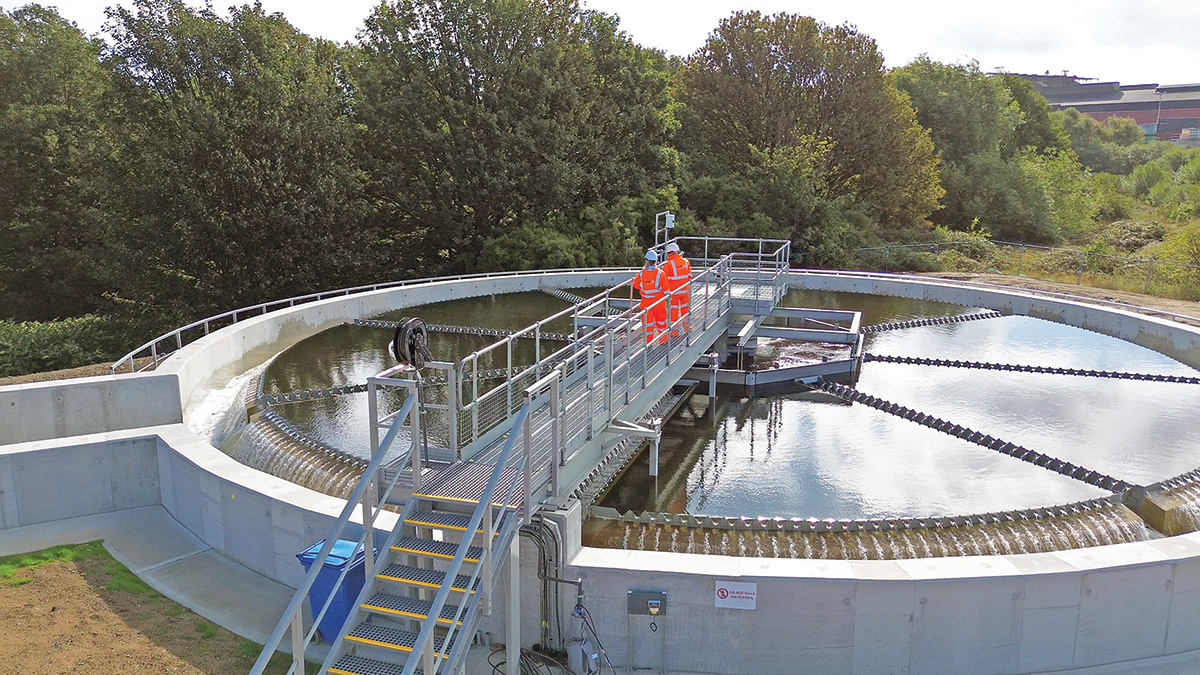 One of the clarifiers - Courtesy of Glanua