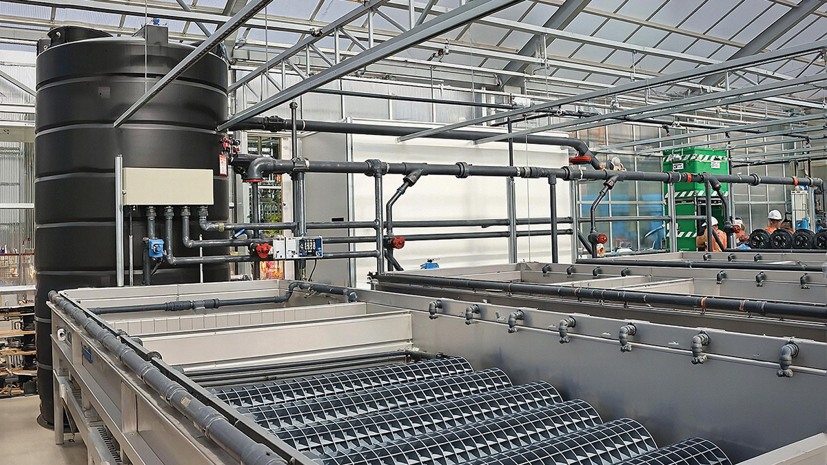 Installed bioreactor tanks prior to seeding - Courtesy of @one Alliance