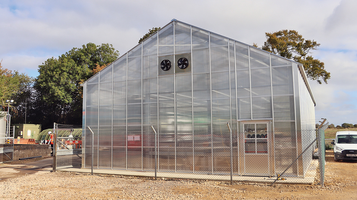 Exterior view of greenhouse - Courtesy of @one Alliance