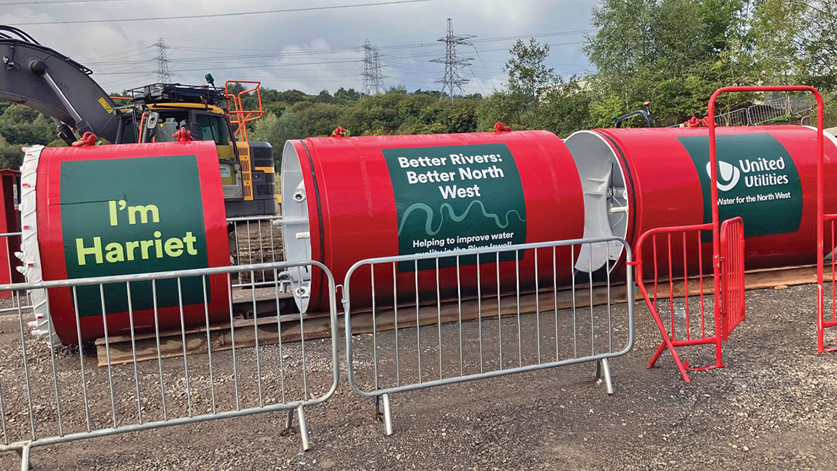 Tunnel boring machine “Harriet” – Courtesy of MMB