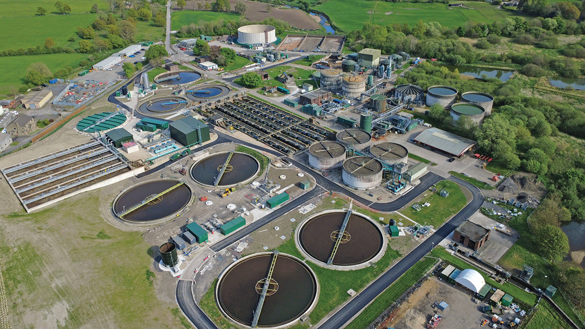 Overview of Burnley WwTW - Courtesy of United Utilities