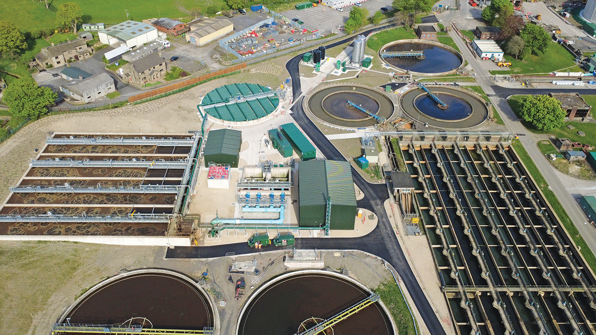 New assets at Burnley WwTW - Courtesy of United Utilities