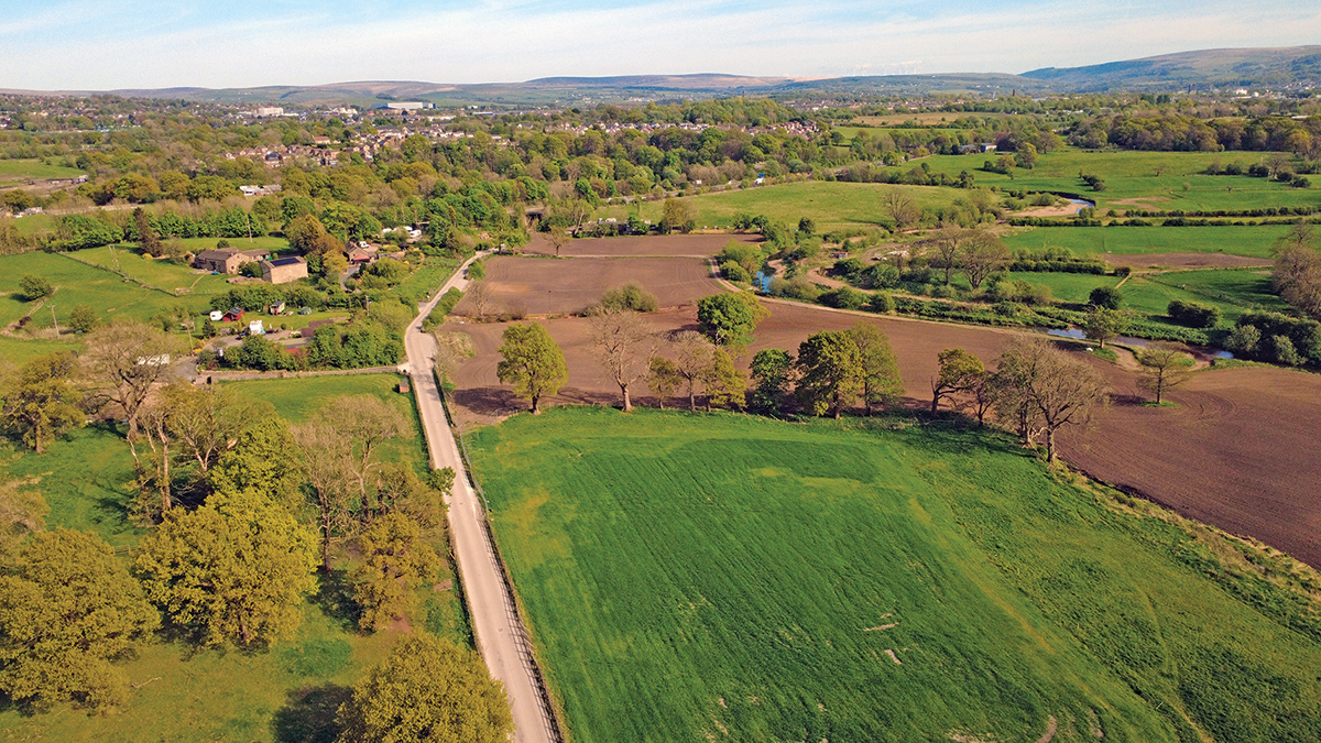 Landscaping work at Burnley WwTW - Courtesy of United Utilities