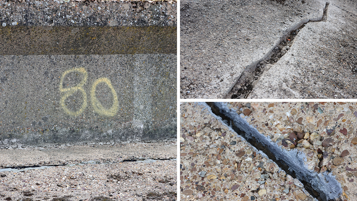 Cut out section prepped for repair - Courtesy of @one Alliance