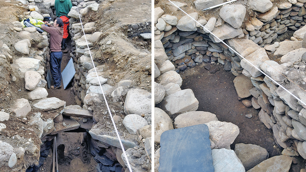 Archaeological operations - Courtesy of DAWSON-WAM & NI Water