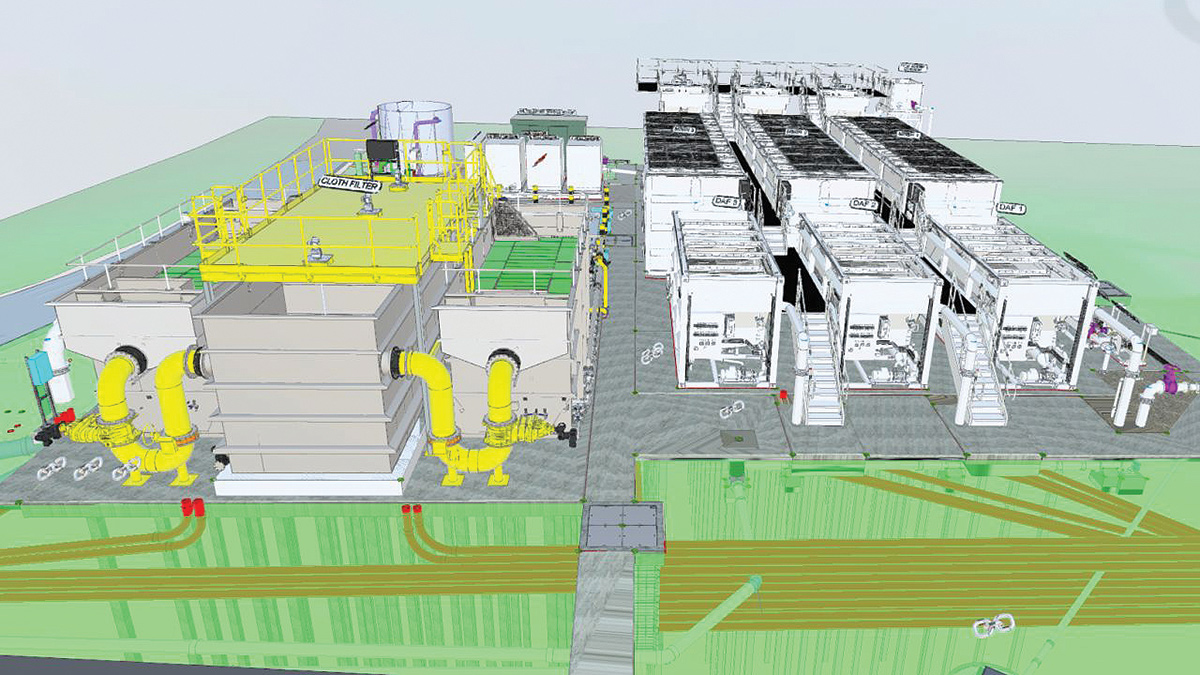 BIM model of works - Courtesy of @one Alliance