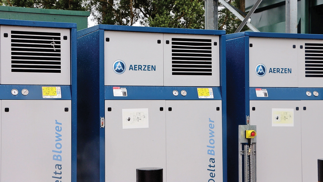 Delta blowers from Aerzen Machines - Courtesy of @one Alliance